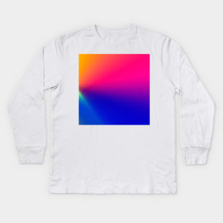 multicolored texture design Kids Long Sleeve T-Shirt